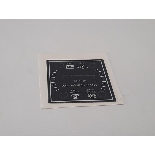 Label-Hour Meter
